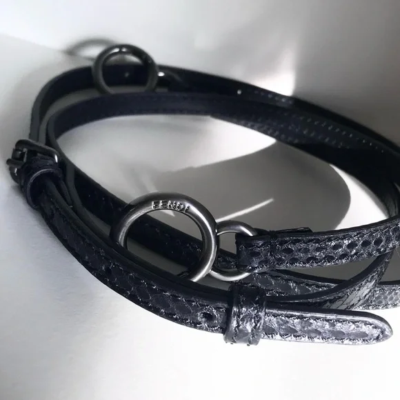 New Fendi beaded Python peekaboo crossbody bag - Picture 8 of 16